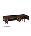 Livingfurn Elan Brown 180cm-31172