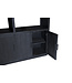 Livingfurn Jaxx Black 145cm-12366
