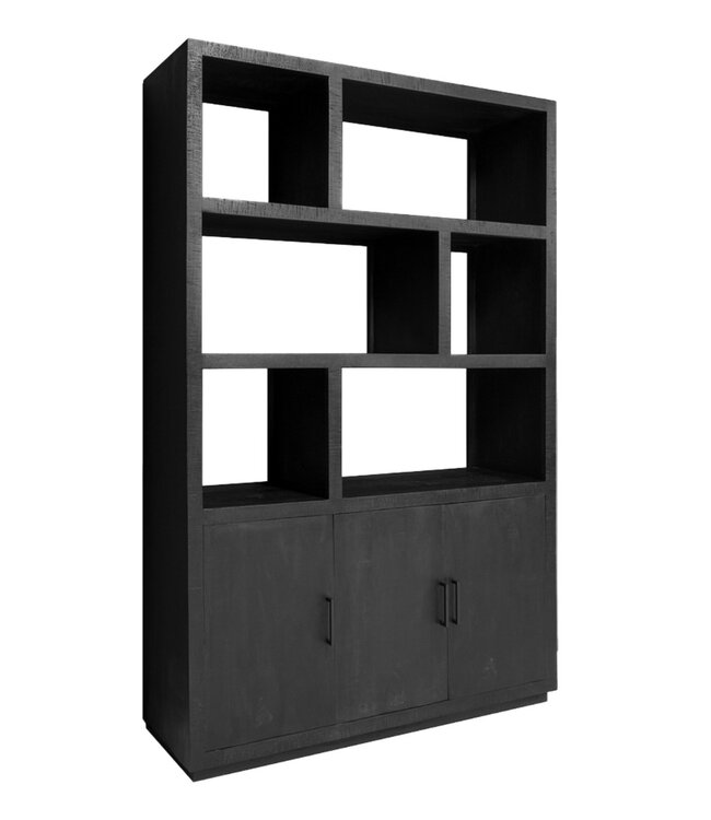 Livingfurn Jaxx Black 145cm-12366