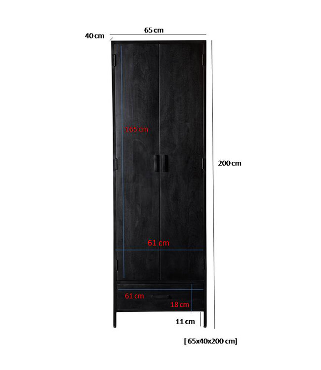 Livingfurn Kala 2 Doors 65cm-12797