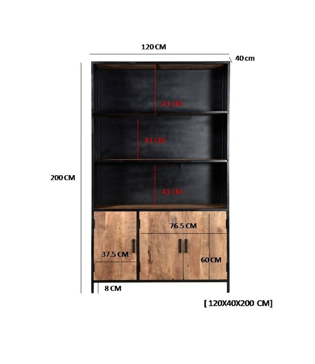 Livingfurn Sturdy 120cm-13395