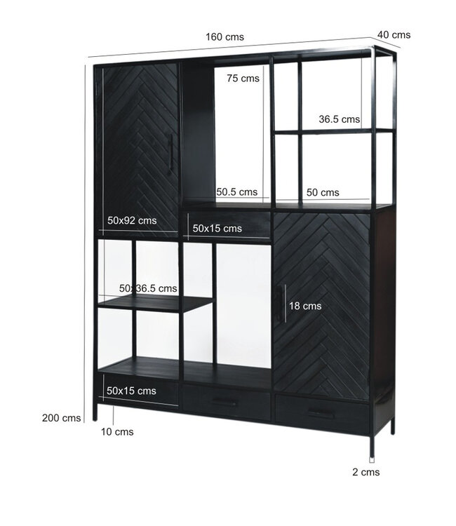 Livingfurn York 160cm-13873