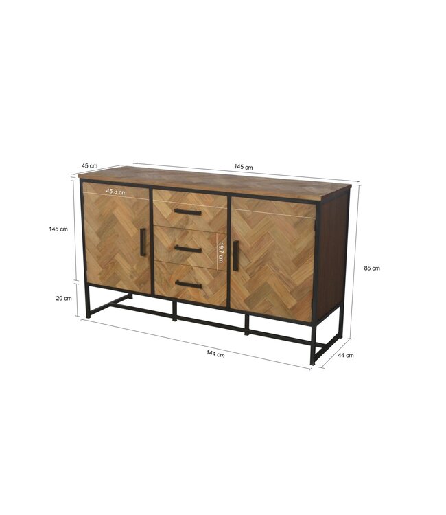 Livingfurn Accent 145cm-10950