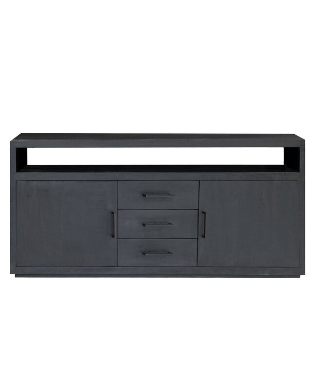 Livingfurn Jaxx Black 180cm-12367