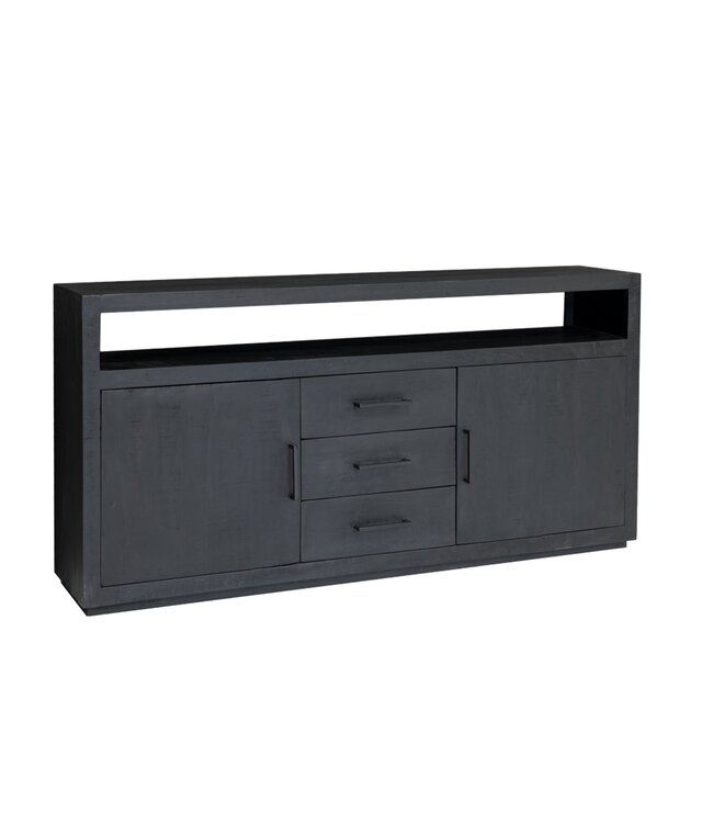 Livingfurn Jaxx Black 180cm-12367