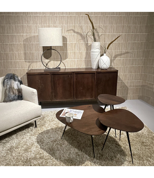 Livingfurn Elan Brown 180cm-31179