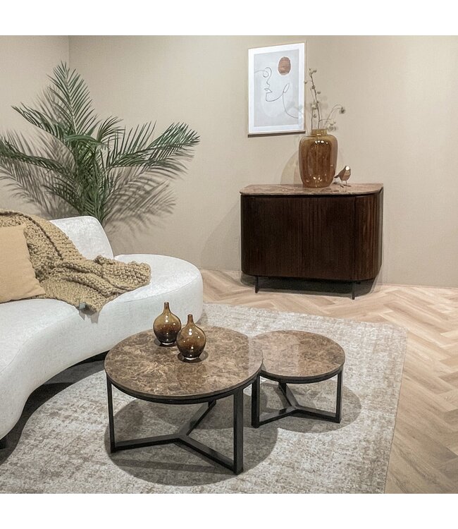 Livingfurn Brix Nora Emperador 115cm-31191