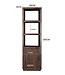Livingfurn Jaxx Brown 60cm-31084