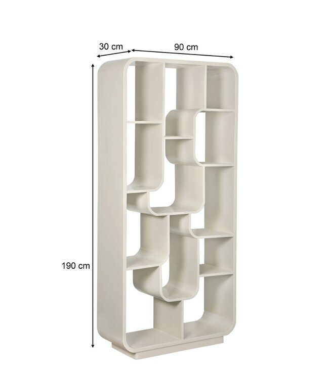 Livingfurn Brix Logan Off White-31544