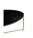 Livingfurn Anthony black/brass-12460