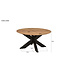 Livingfurn Oslo Round Acasia 80 cm-12666