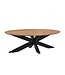 Livingfurn Oslo Oval Acasia 130 cm-12671