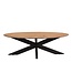 Livingfurn Oslo Oval Acasia 130 cm-12671