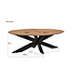 Livingfurn Oslo Oval Acasia 130 cm-12671