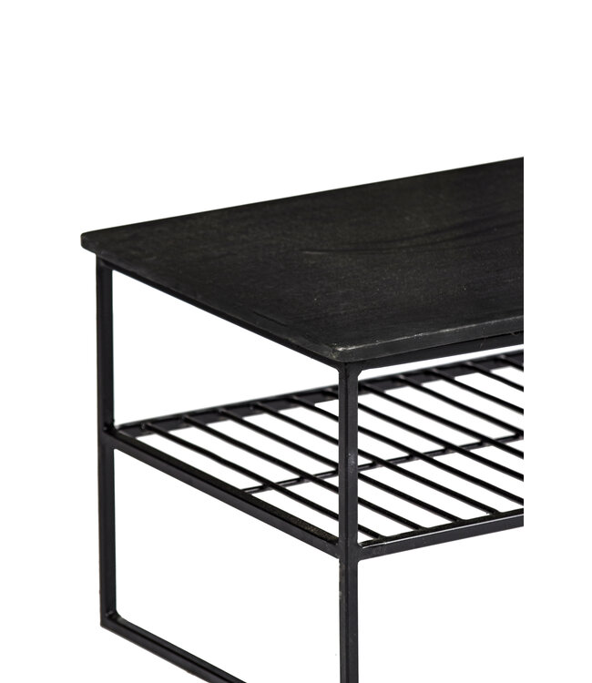 Livingfurn Dian Marble Black Black 90cm-12722