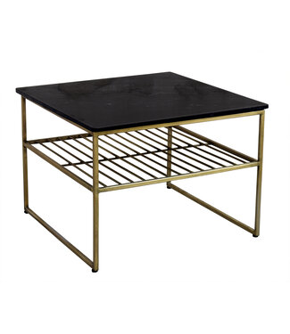 Livingfurn Dian Marble Black Gold 55cm-12734