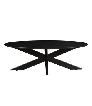 Livingfurn Oslo Oval Black130 cm-12781