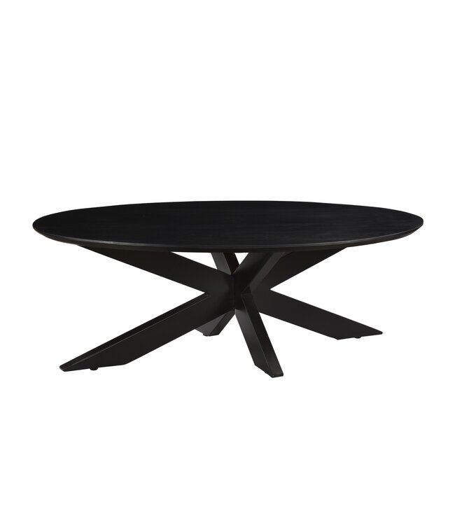 Livingfurn Oslo Oval Black130 cm-12781