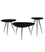 Livingfurn Brix Loua Black set of 3-13594
