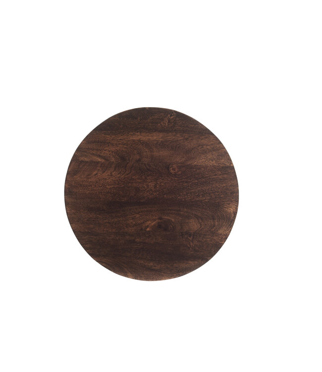Livingfurn Salvator Walnut 50cm-13928