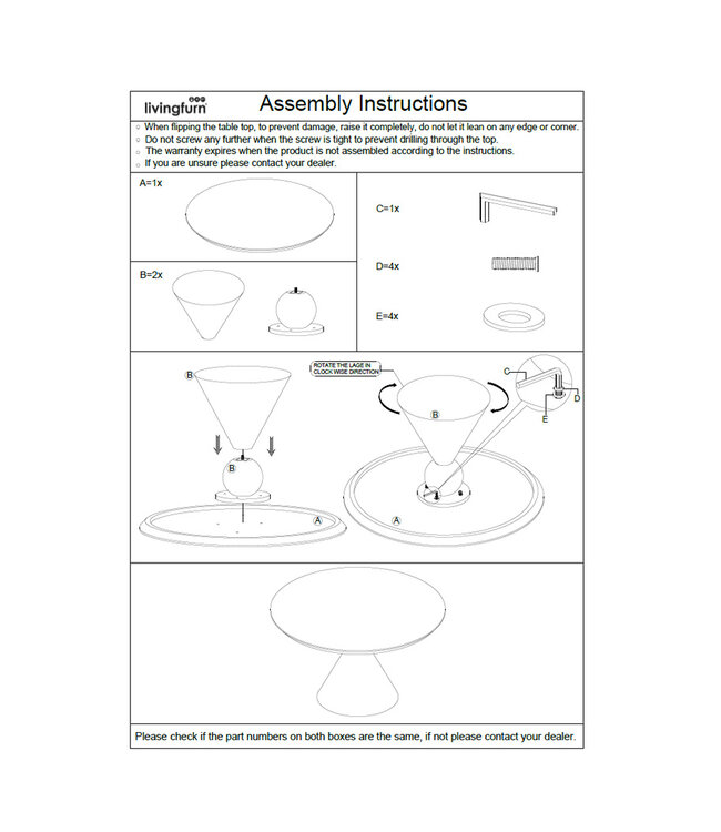 Livingfurn Brix Baltho-13969