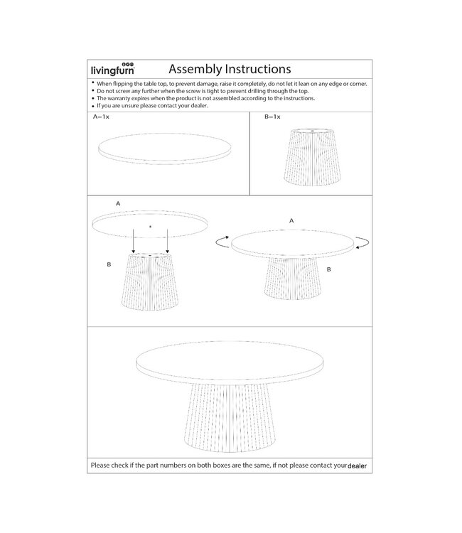 Livingfurn Salvator 50cm-14002