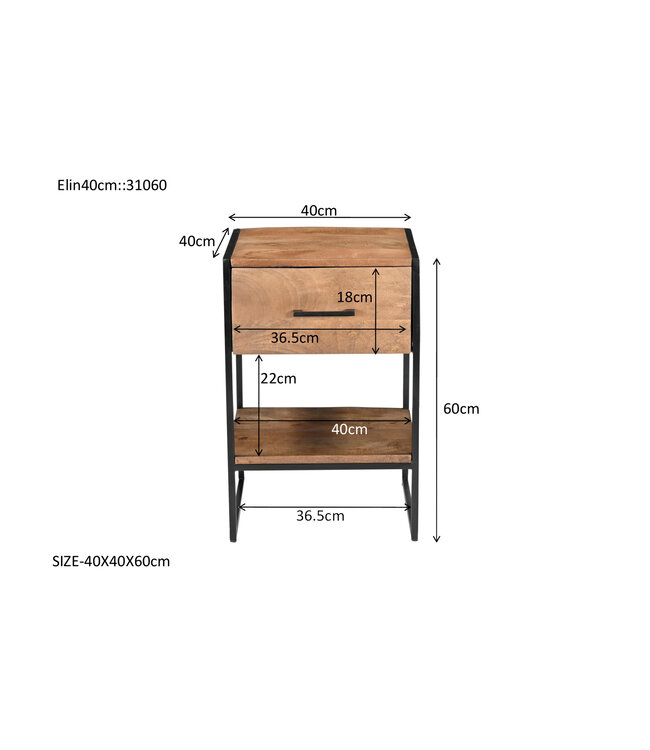Livingfurn Elin 40cm-31060