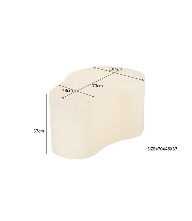 Livingfurn Brix Organic Sandy 70cm-31169