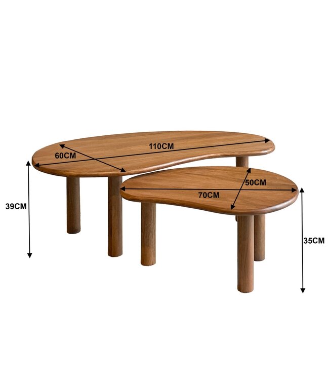 Livingfurn Brix Nubi set of 2-31231