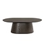 Livingfurn Novero Espresso Oval 120cm-31553