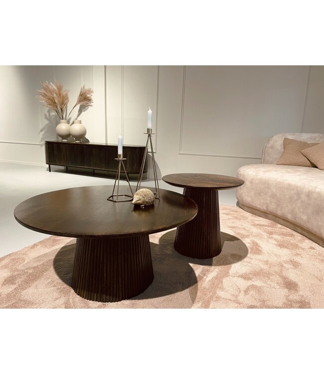 Livingfurn Salvator Walnut 80cm-13951