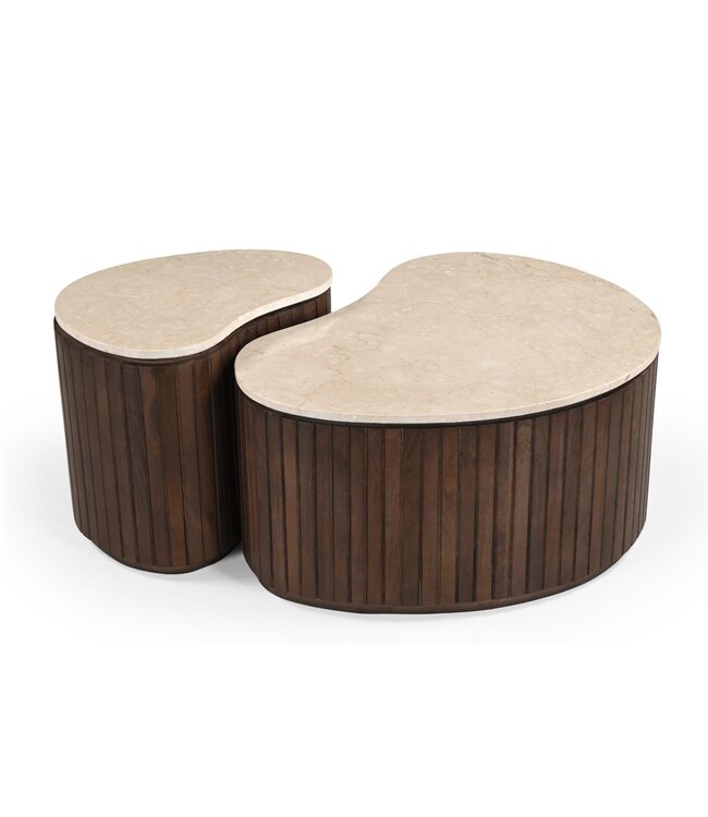 Livingfurn Brix Sorai Bottecino Set of 2-31634
