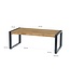 Livingfurn Nairobi 110x60 cm-12452