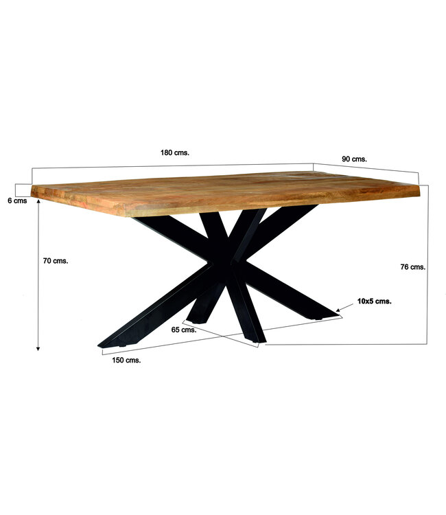 Livingfurn Sturdy Tree Top Spider 180 cm-11980