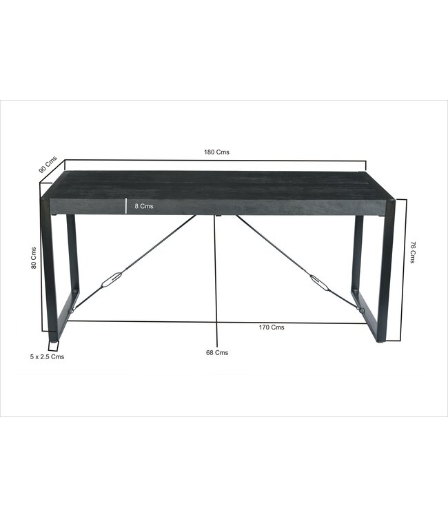 Livingfurn Norris 180x90 cm-12399