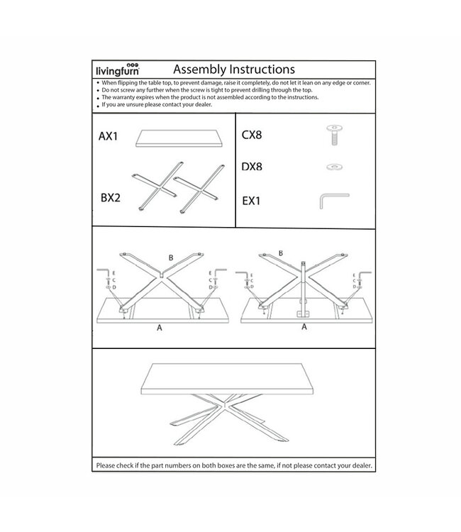 Livingfurn Norris Tree Top Spider 200cm-12446
