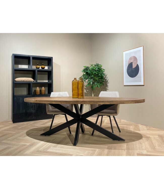 Livingfurn Sturdy Oval 180cm-12498