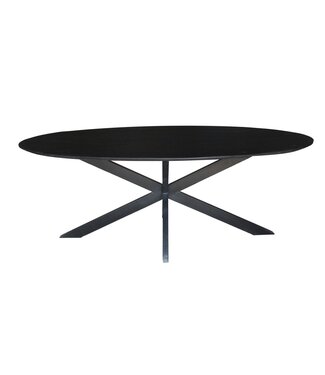 Livingfurn Oslo Black Oval 210 cm-12542
