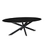 Livingfurn Oslo Black Oval 210 cm-12542