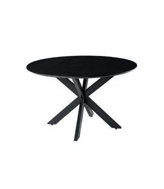 Livingfurn Oslo Black Round 130 cm-12665