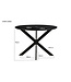 Livingfurn Oslo Black Round 130 cm-12665