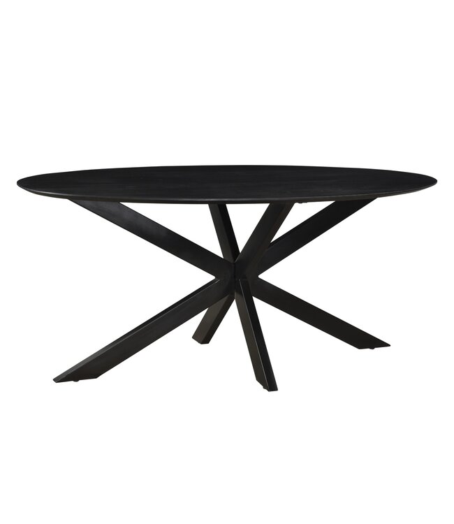 Livingfurn Oslo Oval Black 180 cm-12667