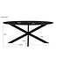 Livingfurn Oslo Oval Black 180 cm-12667