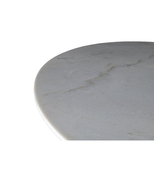 Livingfurn Marble Oval Spider White 180cm-12814