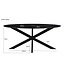 Livingfurn Oslo Oval Black 160 cm-12816