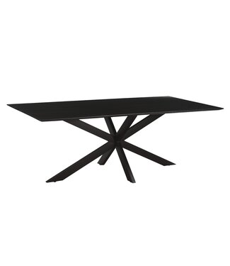 Livingfurn Oslo Spider Black Acasia 220 cm-12821