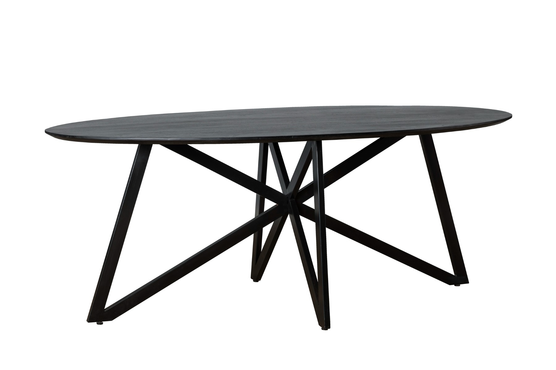 Oslo Black Acasia Web Leg 200cm-13386 afbeelding