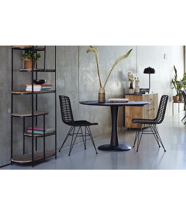 Livingfurn Brix Vivian Black 120cm-13608