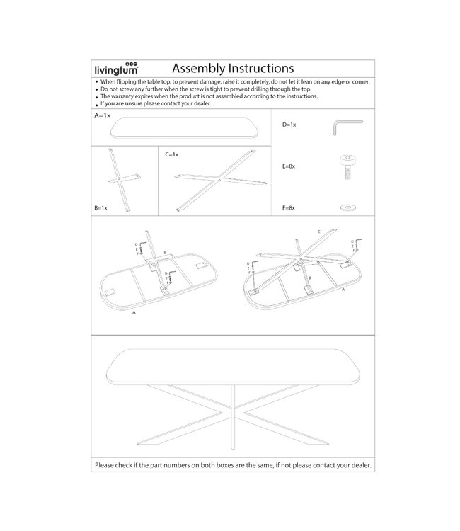 Livingfurn Jesper Danish Oval 210cm-13862