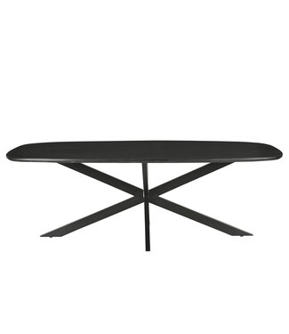 Livingfurn Jesper Danish Oval Black 180cm-13865